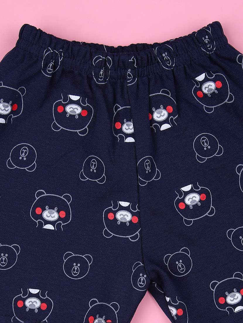 boys printed t-shirt & shorts twin set - 21943691 - Standard Image - 3