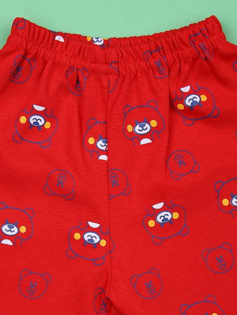 boys printed t-shirt & shorts twin set - 21943695 - Standard Image - 3