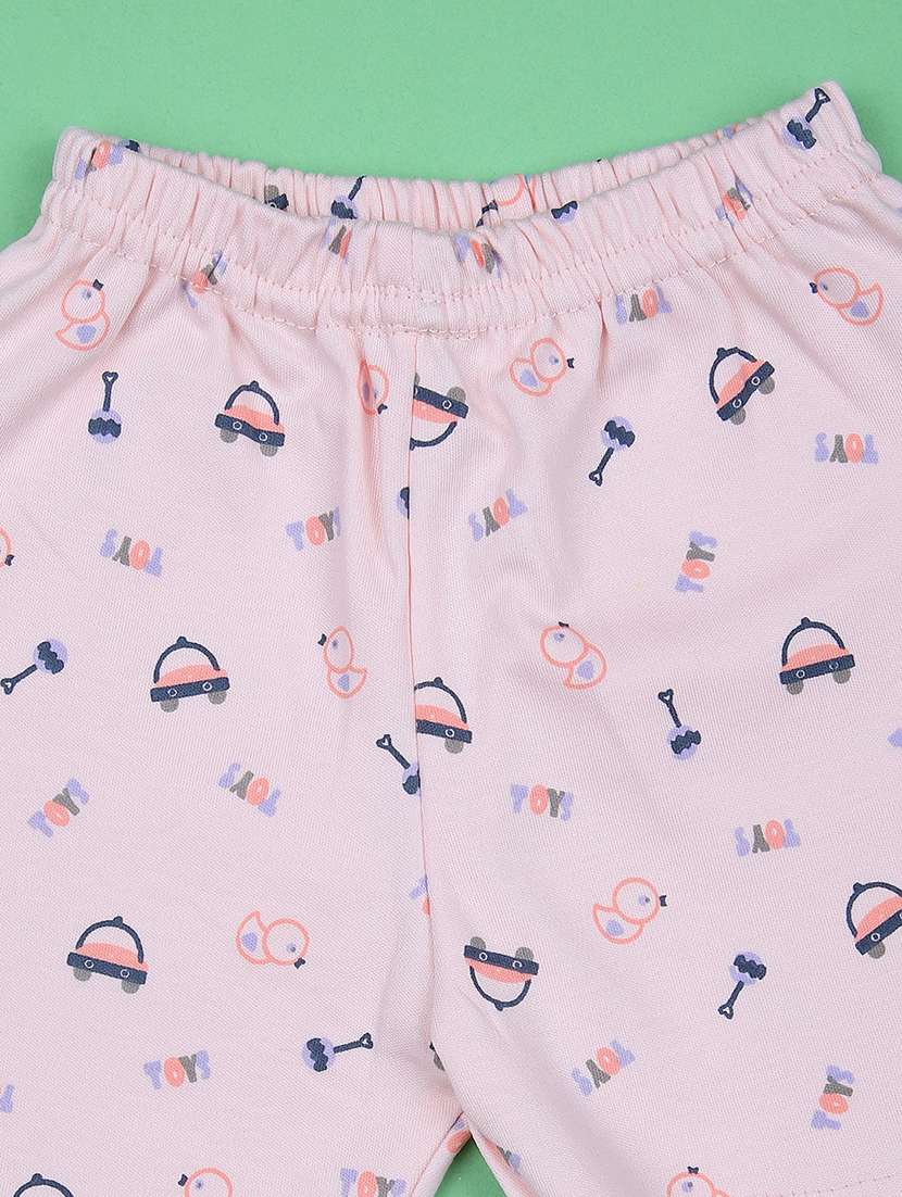 boys printed t-shirt & shorts twin set - 21943708 -  Standard Image - 3