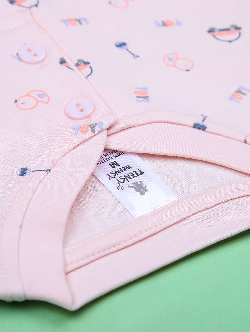 boys printed t-shirt & shorts twin set - 21943708 -  Standard Image - 5