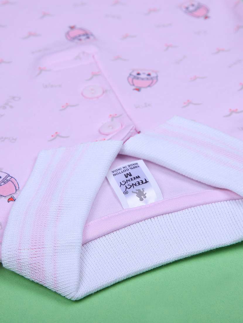 boys printed t-shirt & shorts twin set - 21943789 - Standard Image - 3