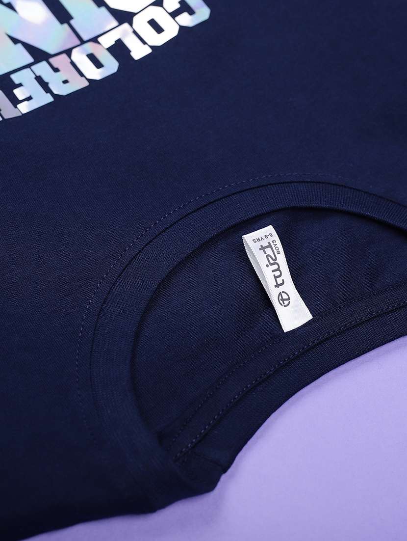 boys typographic long sleeve t-shirt - 21943802 -  Standard Image - 3