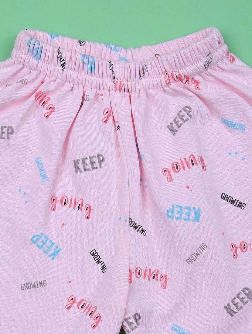 boys printed t-shirt & shorts twin set - 21943824 - Standard Image - 3