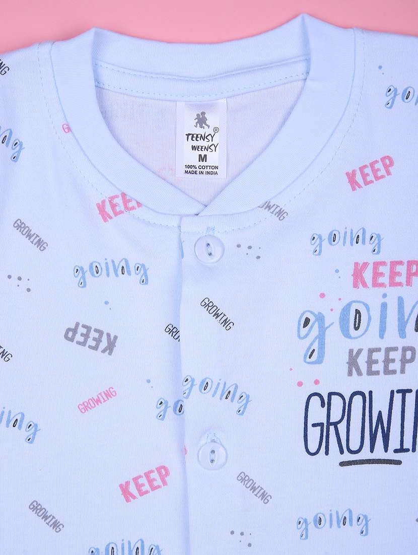 boys printed t-shirt & shorts twin set - 21943826 - Standard Image - 3