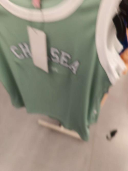 light green cotton lycra tee - 21943856 - Standard Image - 0