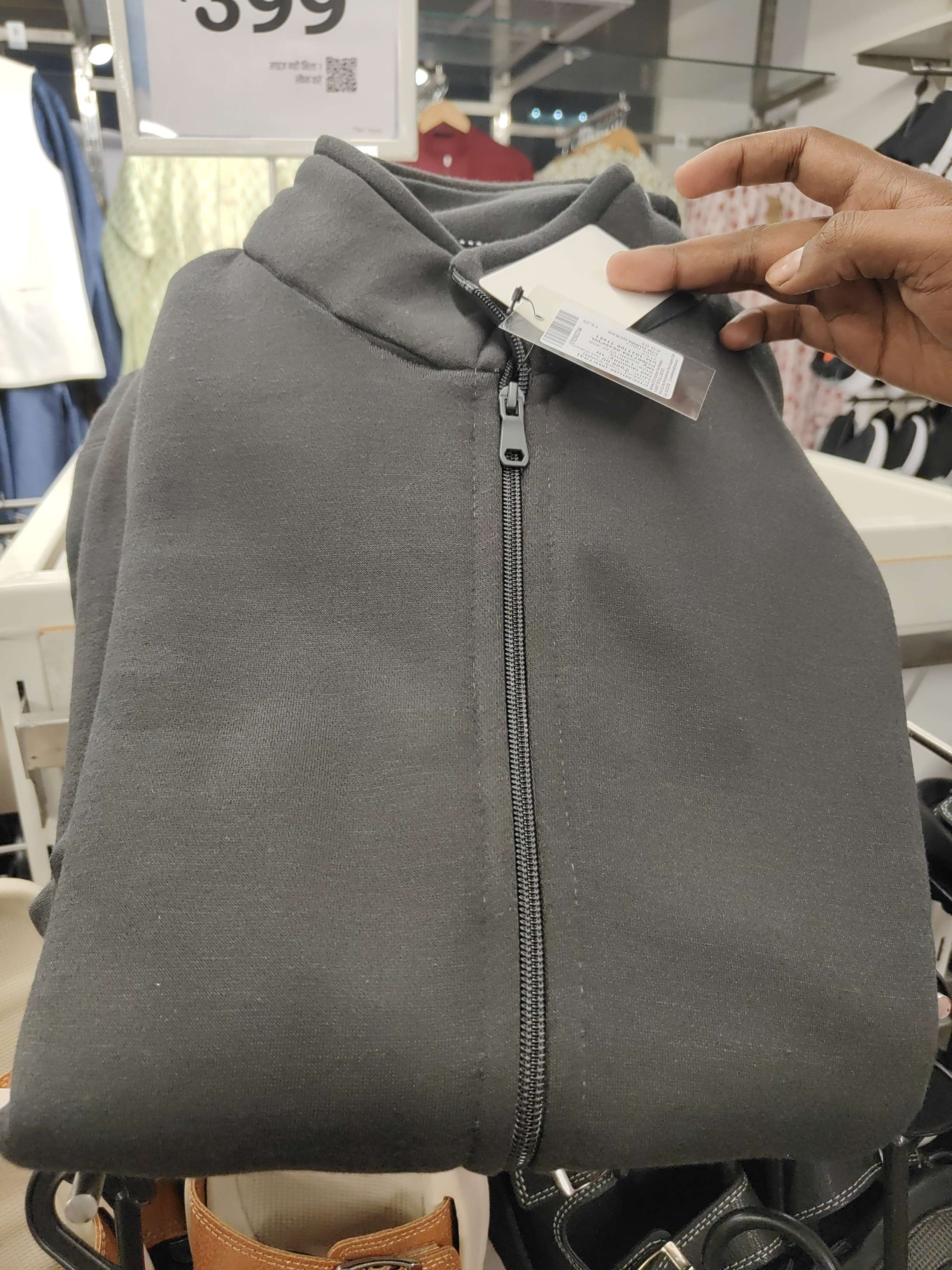 dark grey spun fleece track suit - 21943900 -  Zoom Image - 0