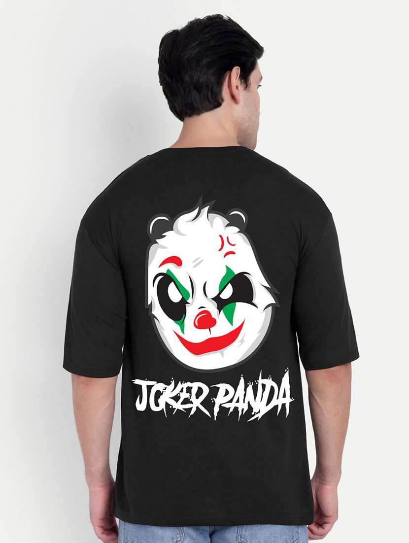 men black short sleeve oversized t-shirt