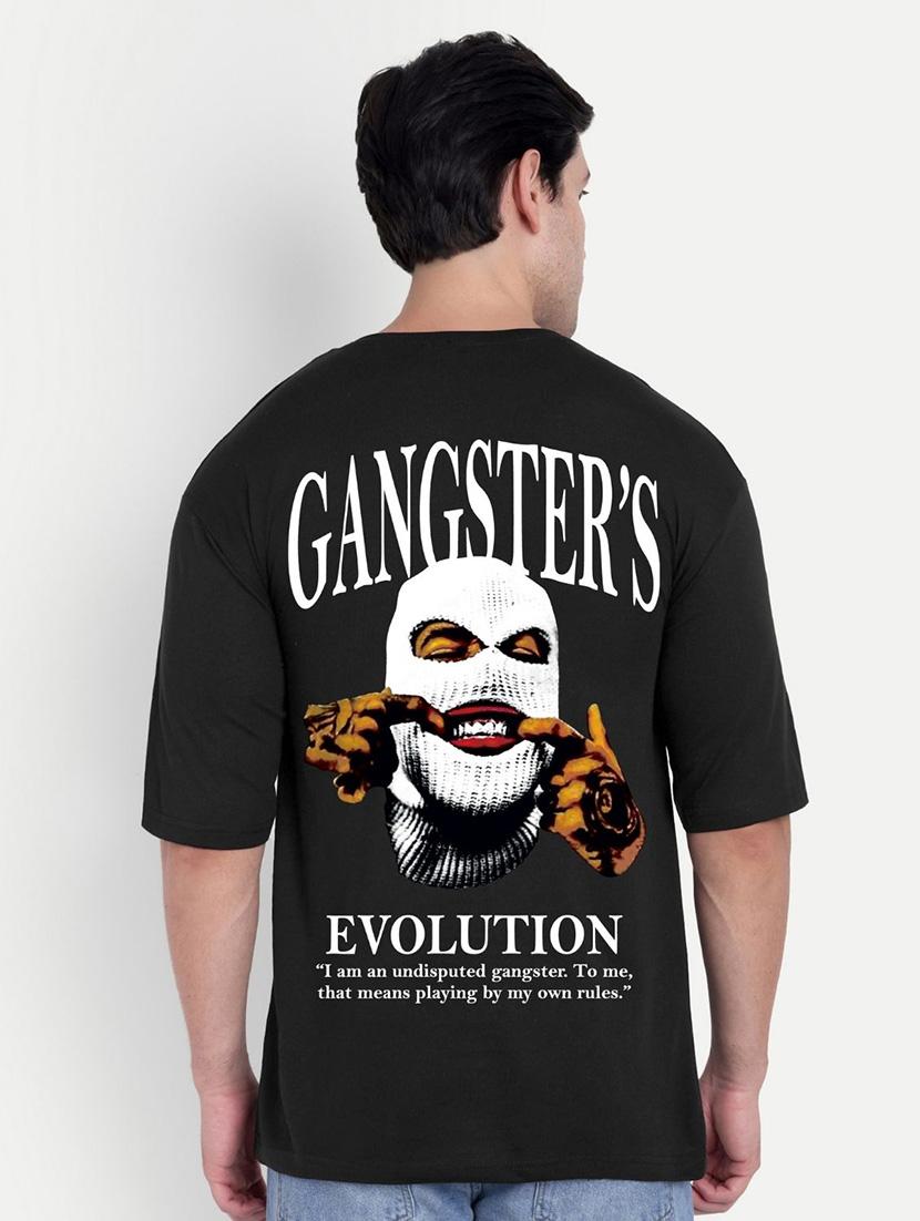 men black short sleeve oversized t-shirt