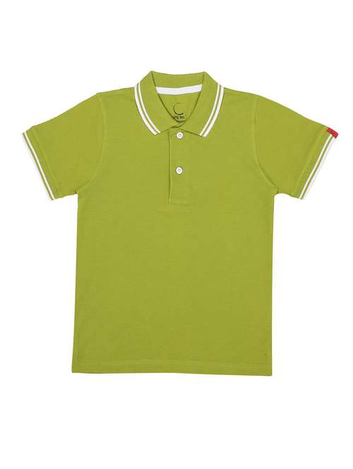 boys solid short sleeve polo t-shirt - 21944783 -  Standard Image - 0