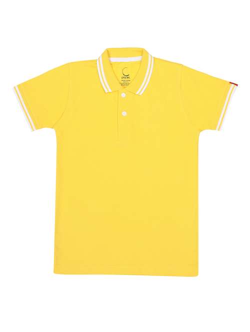 boys solid short sleeve polo t-shirt - 21944786 -  Standard Image - 0