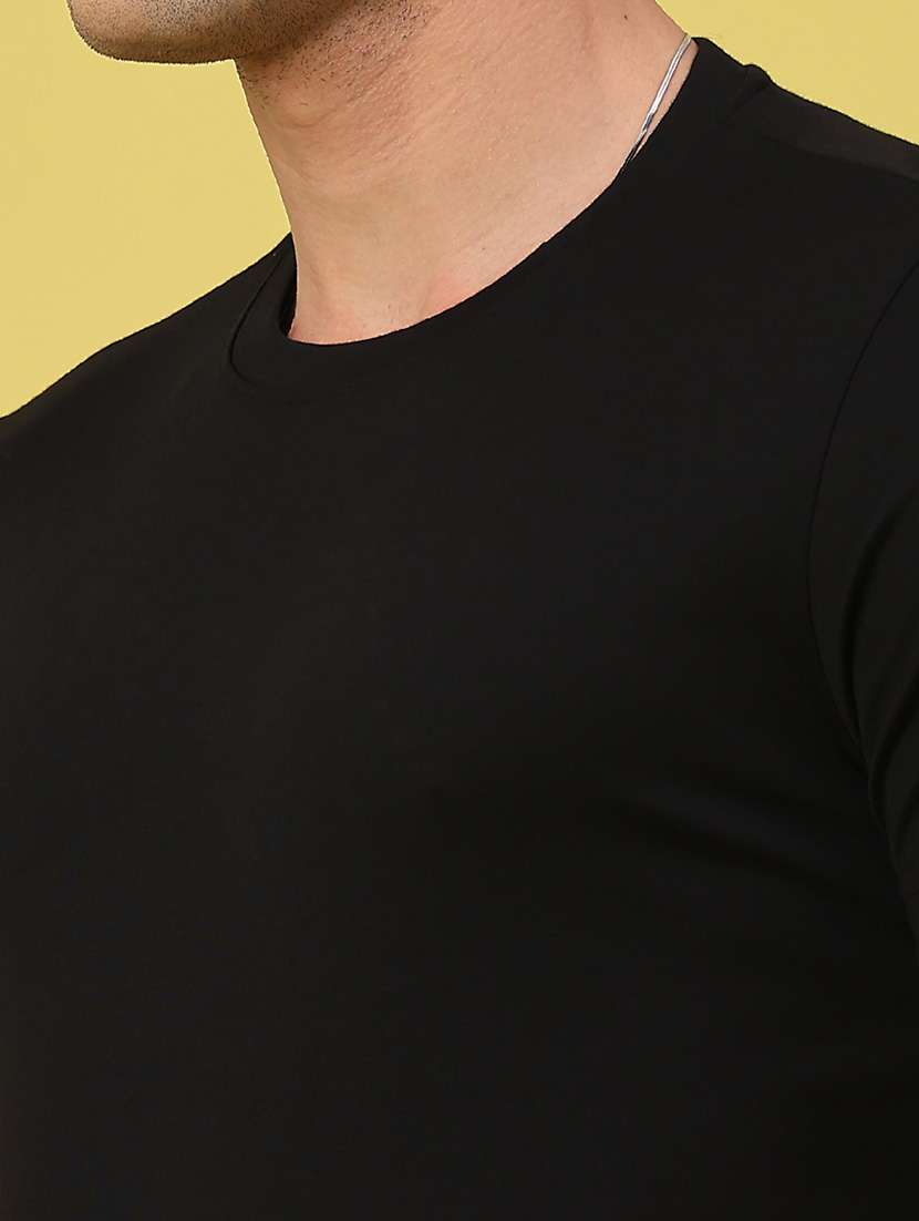 men typographic short sleeve slim fit t-shirt - 21944965 -  Standard Image - 3