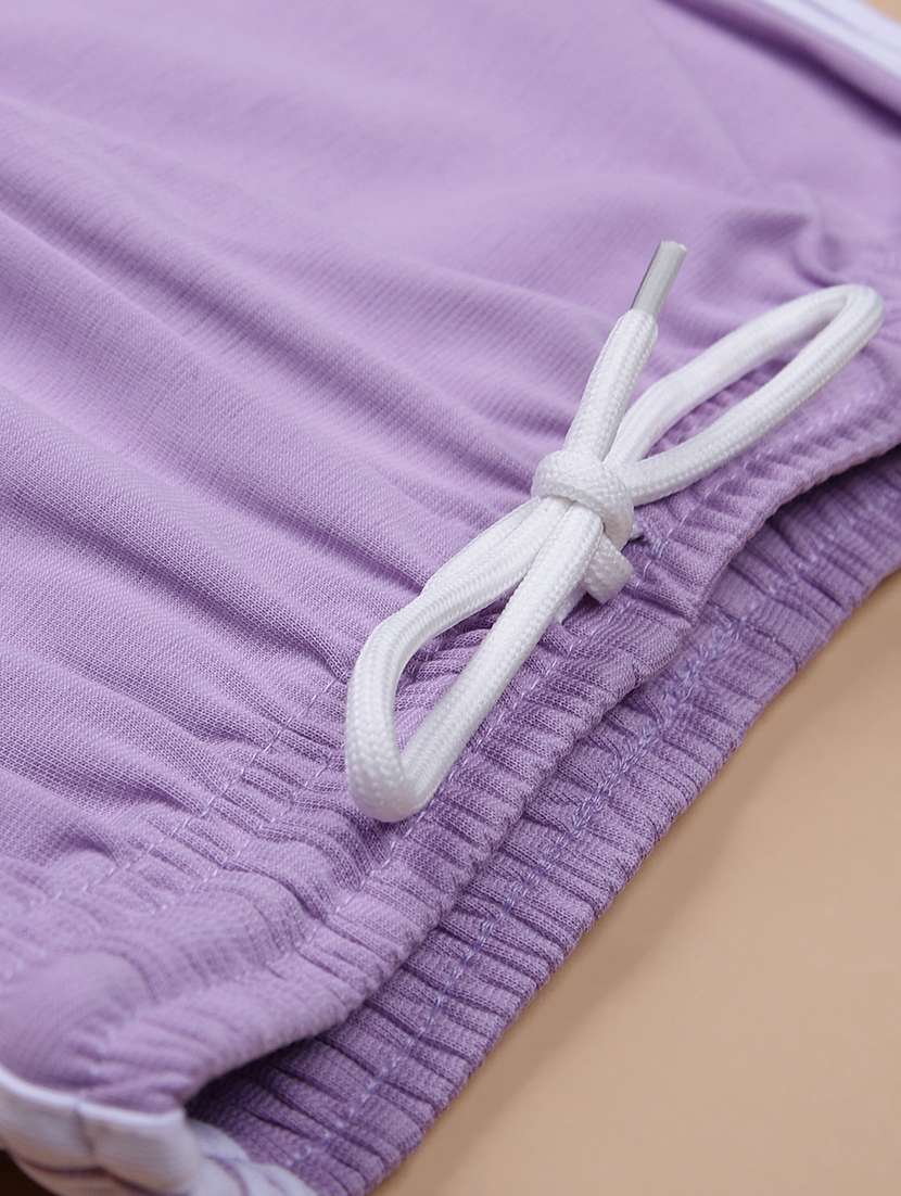 girls solid mid rise cargo - 21946203 -  Standard Image - 3