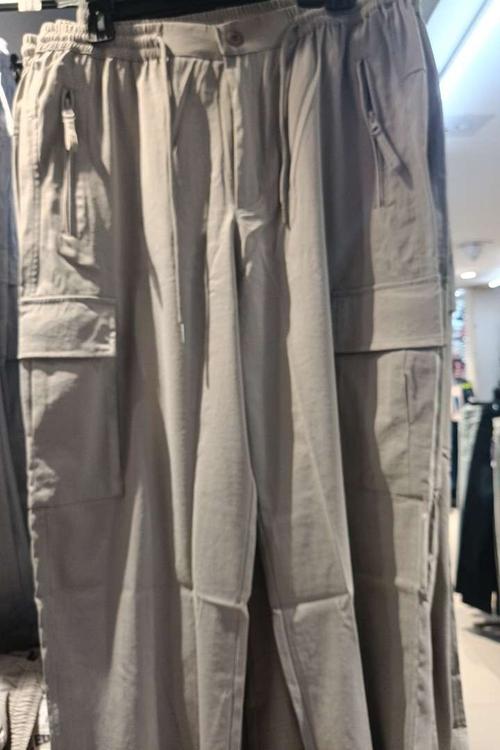 grey twill joggers - 21946204 -  Standard Image - 0