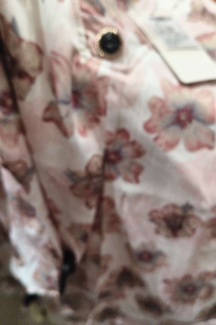 dusty pink poly structured top - 21946324 -  Zoom Image - 0