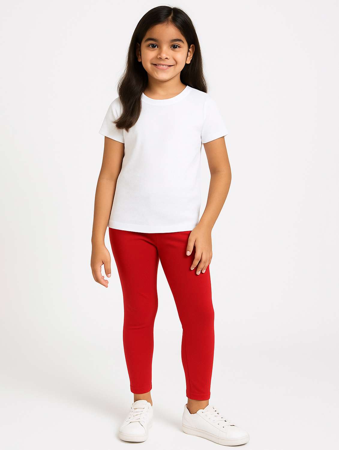 girls pack of 3 solid legging - 21946746 - Standard Image - 3