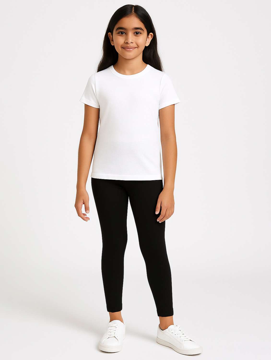 girls pack of 2 solid legging - 21946748 -  Standard Image - 3