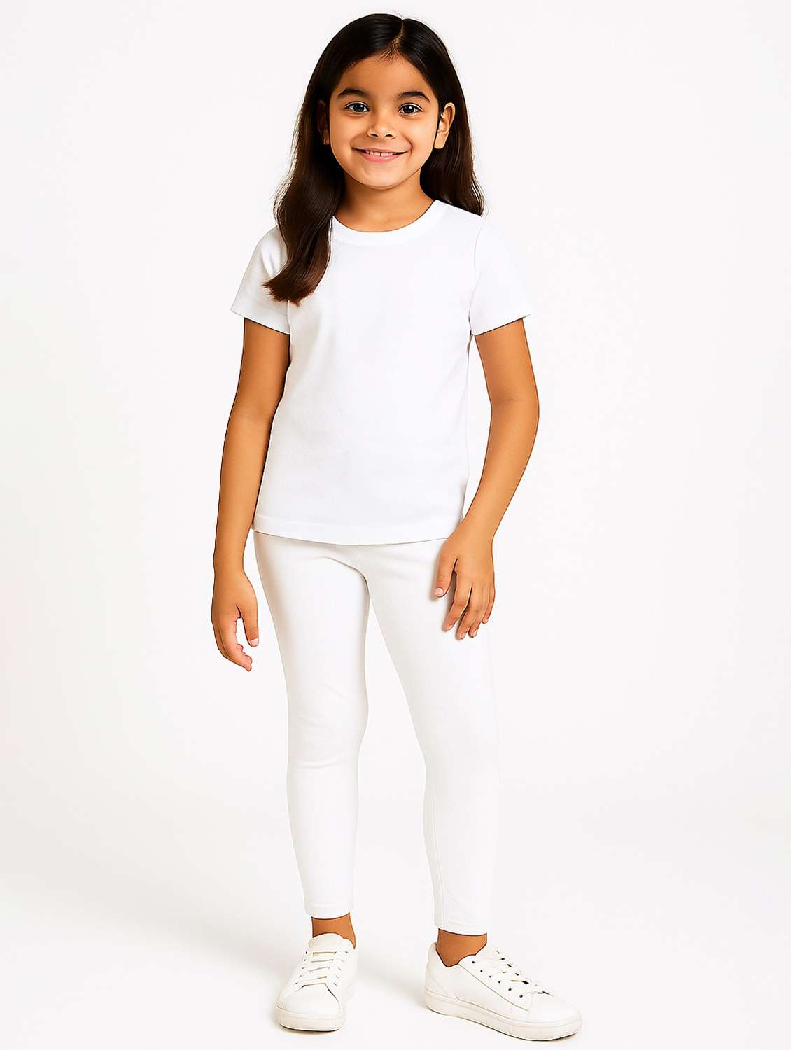 girls pack of 3 solid legging - 21946749 - Standard Image - 3