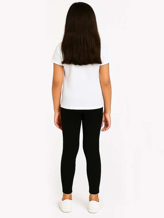 girls pack of 3 solid legging - 21946749 - Standard Image - 8