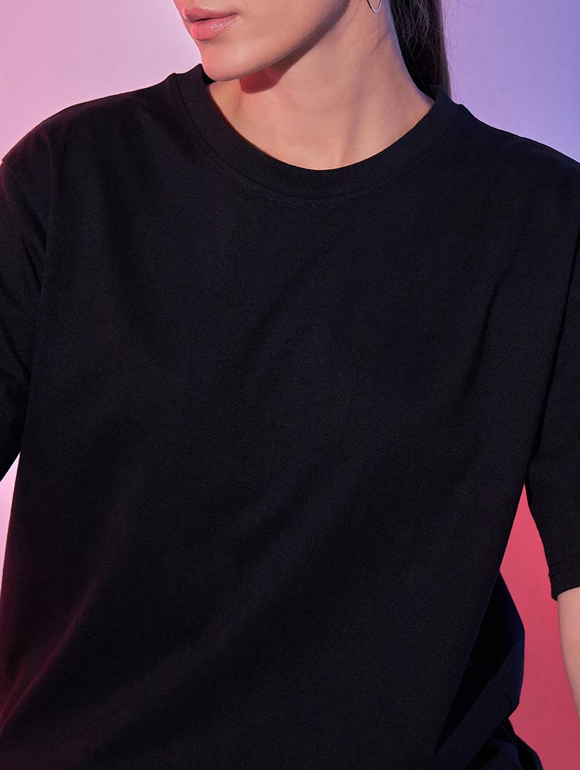women packof 2 solid short sleeve oversized t-shirt - 21946841 - Standard Image - 3