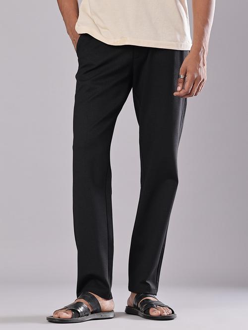 men solid mid rise staright fit chinos - 21947153 - Standard Image - 0