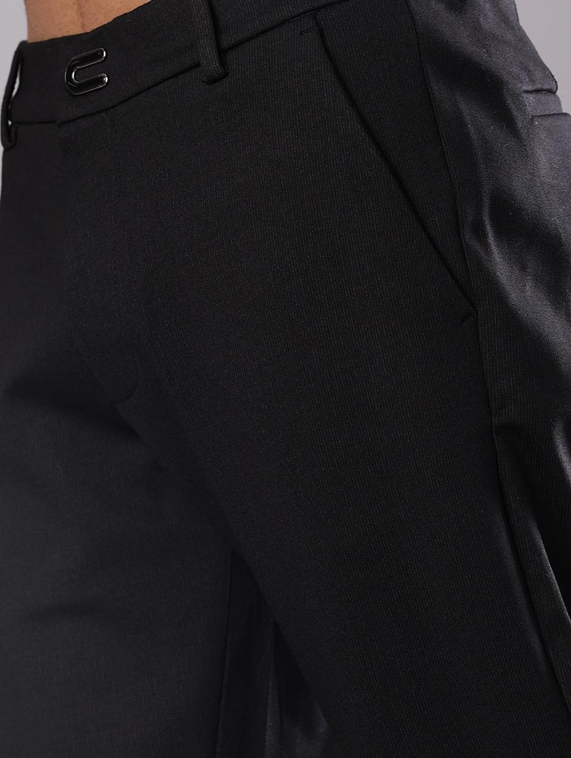 men solid mid rise staright fit chinos - 21947153 - Standard Image - 5