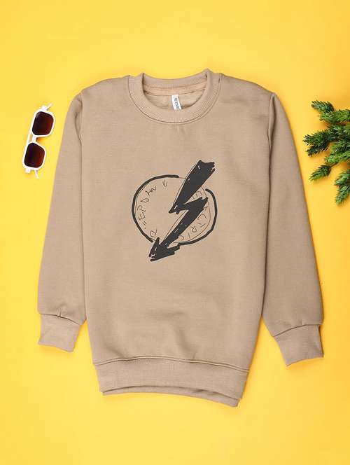 boys printed long sleeve sweatshirt - 21947188 -  Standard Image - 0