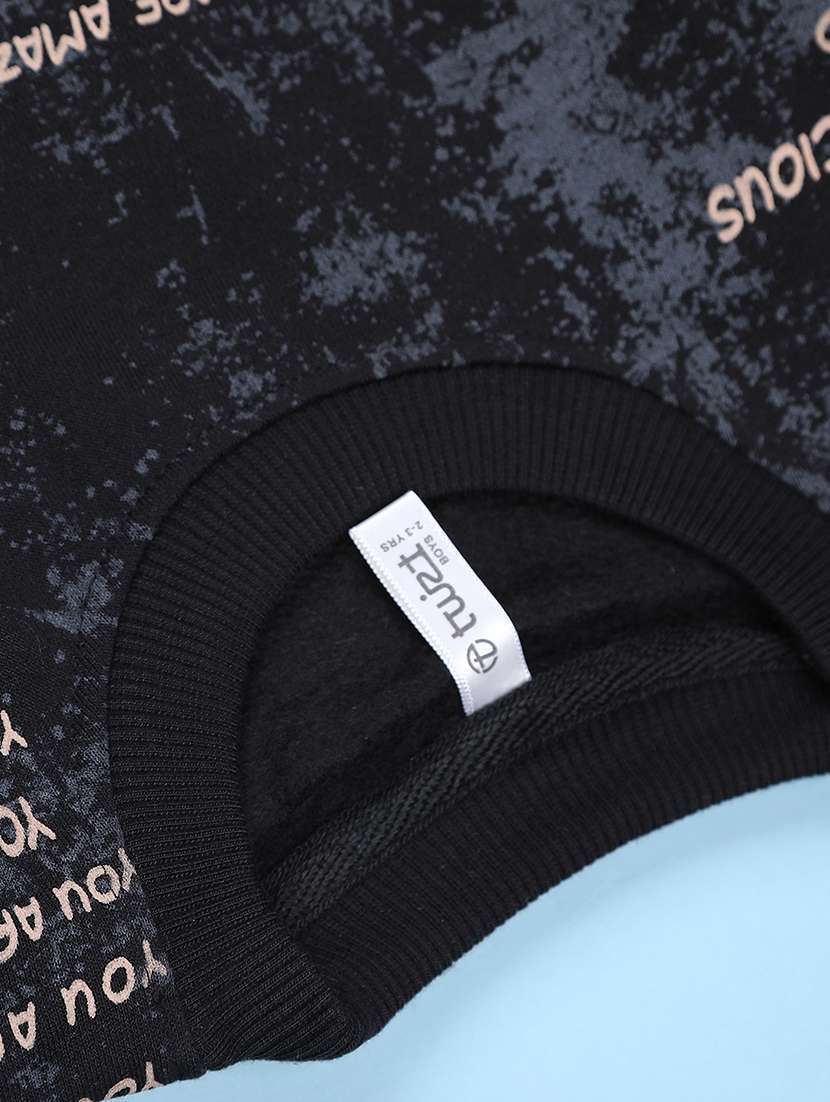 boys printed long sleeve sweatshirt - 21947197 -  Standard Image - 3