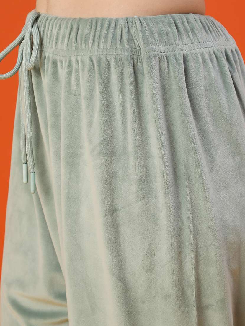 women solid hoode witner wear co-ord - 21947227 -  Standard Image - 5