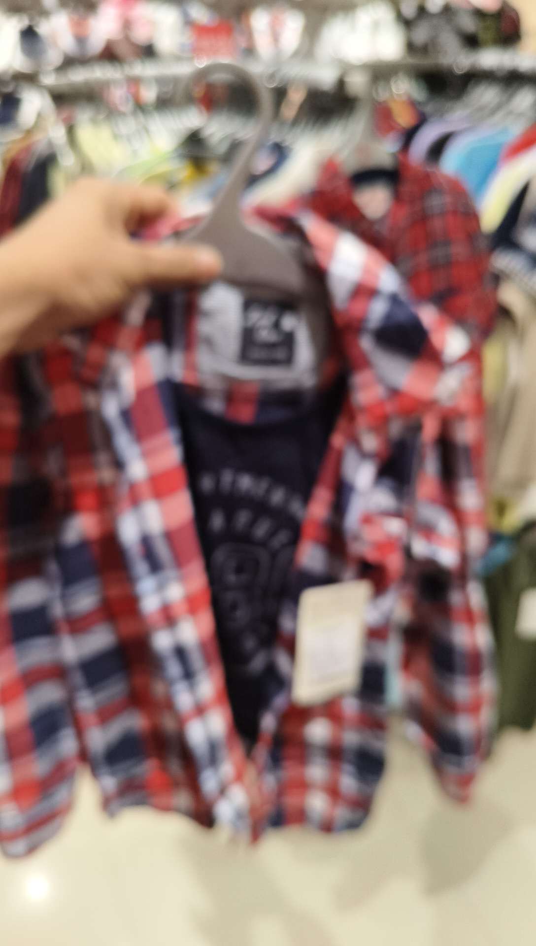 red twill shirt - 21947277 - Zoom Image - 0