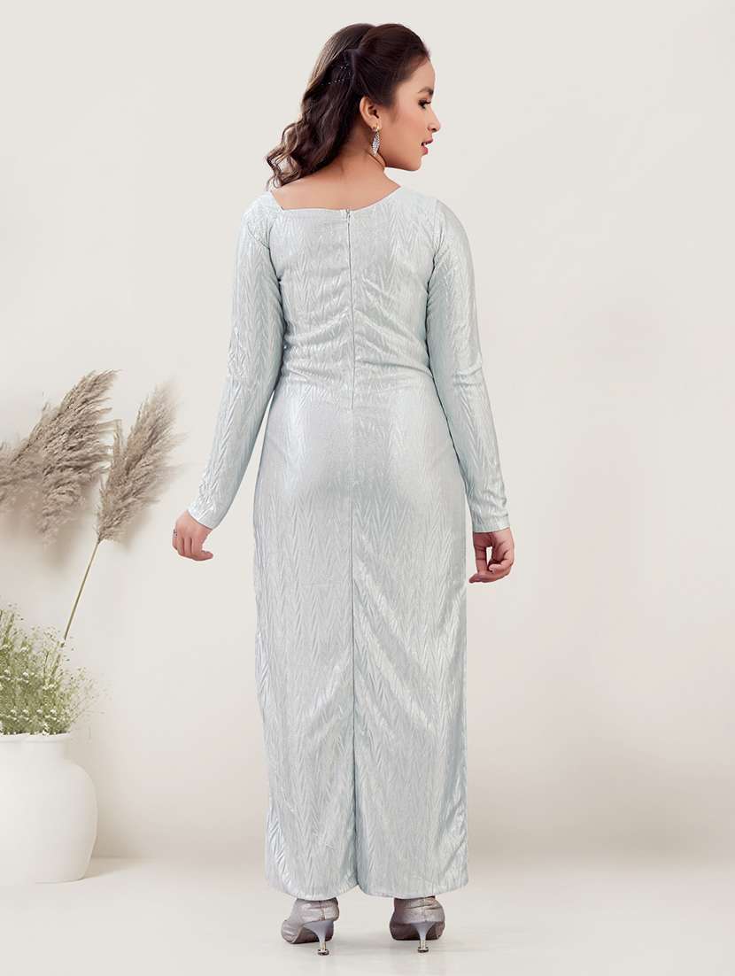 girls self designed long sleeve bodycon dress - 21947674 -  Standard Image - 3