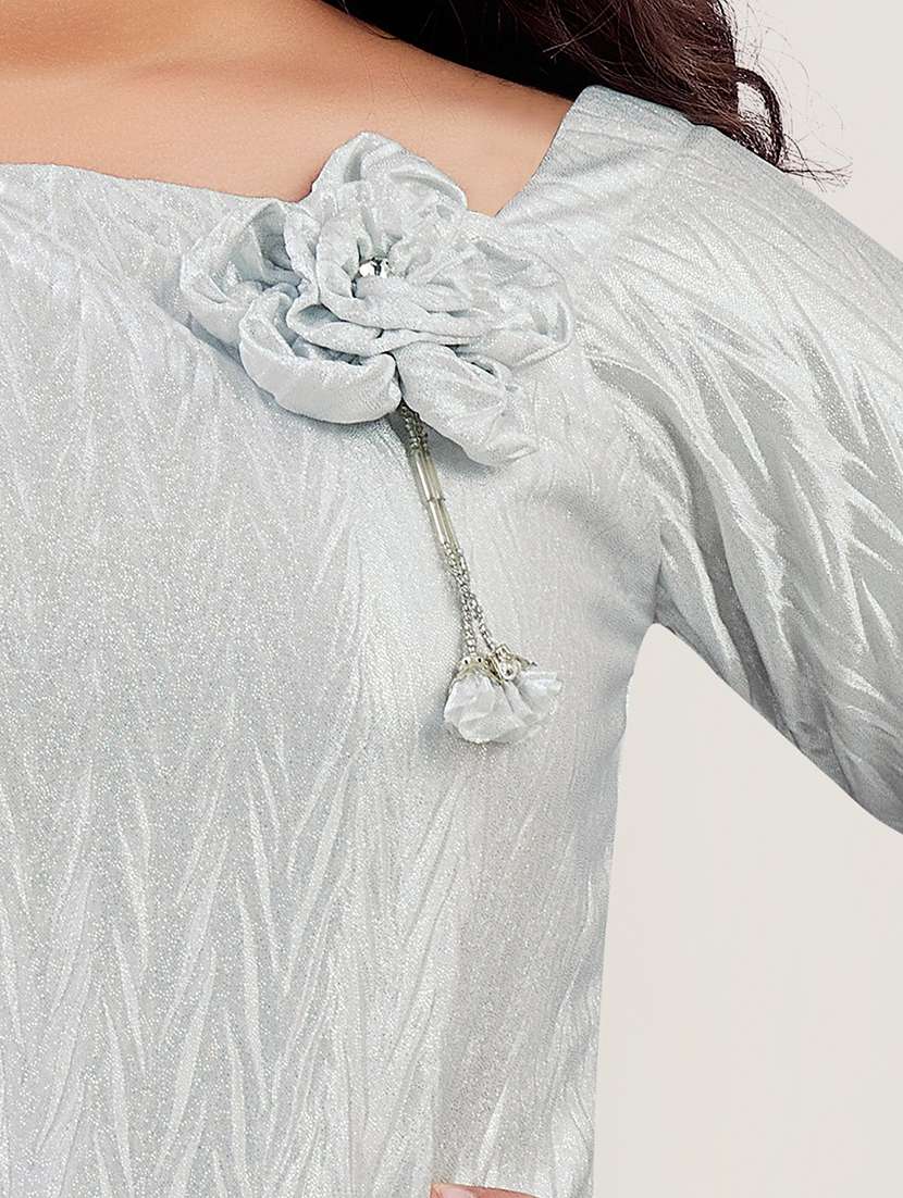 girls self designed long sleeve bodycon dress - 21947674 -  Standard Image - 5