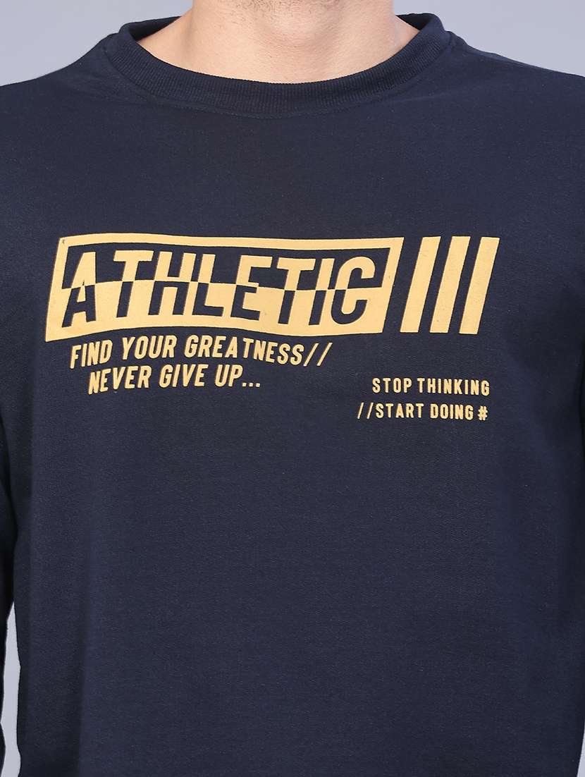 men printed long sleeve sweatshirt - 21947684 -  Standard Image - 5