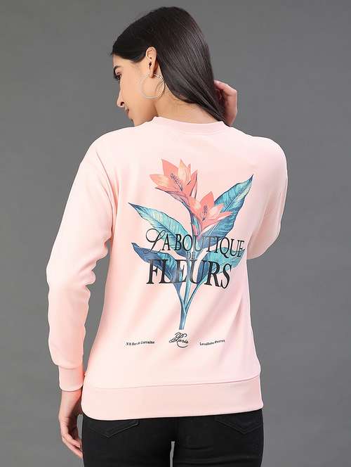 women printed long sleeve sweatshirt - 21947721 -  Standard Image - 0