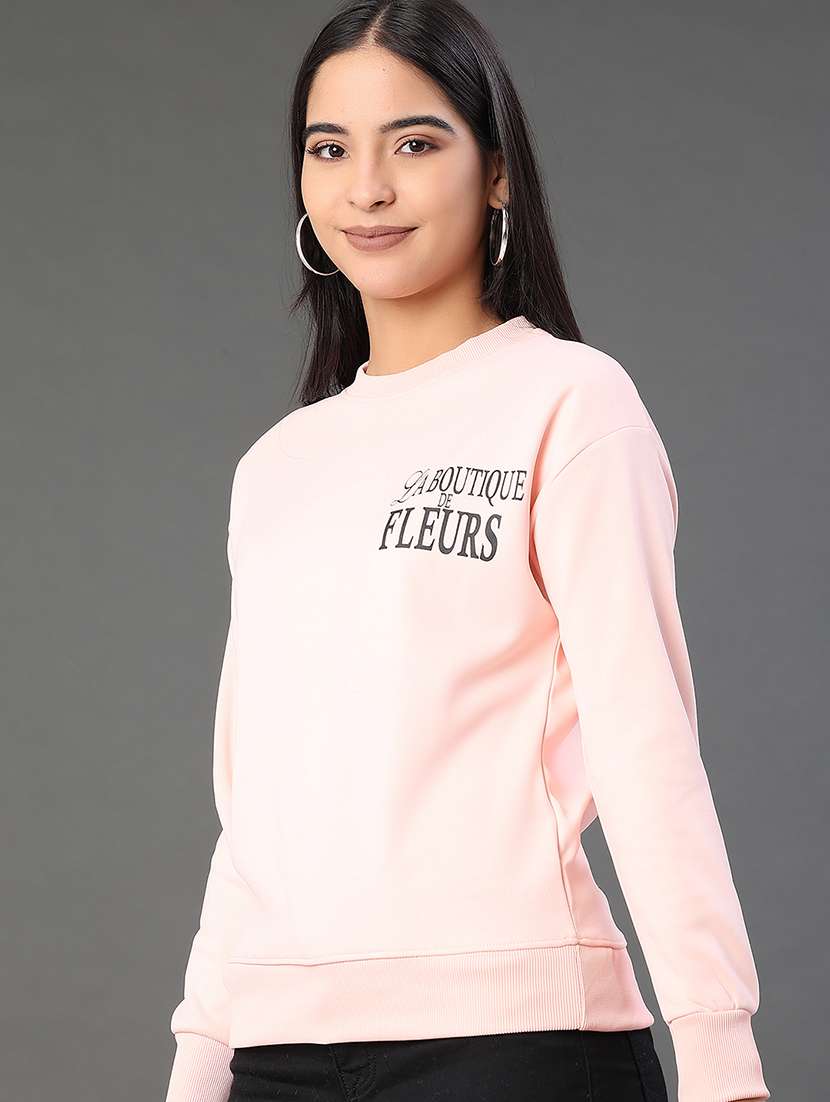 women printed long sleeve sweatshirt - 21947721 -  Standard Image - 3