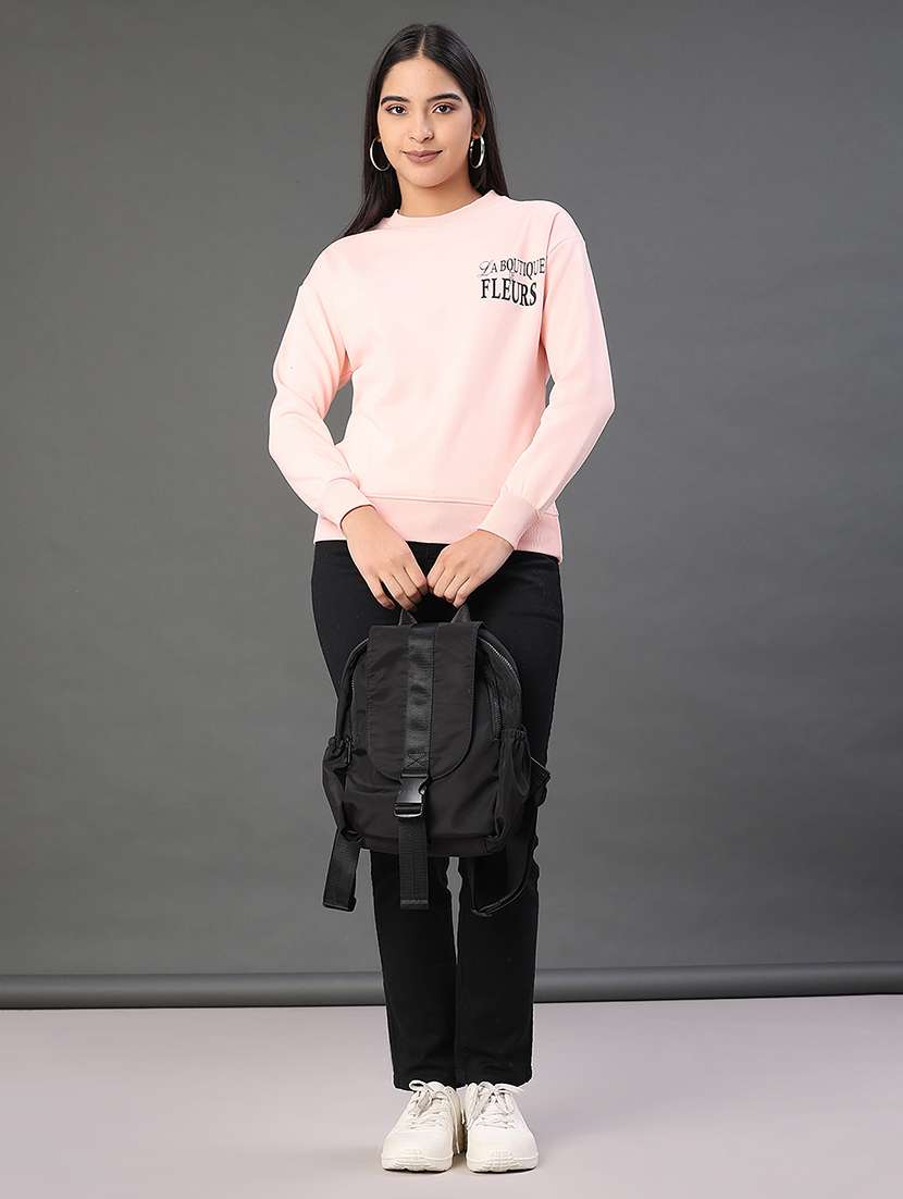 women printed long sleeve sweatshirt - 21947721 -  Standard Image - 5