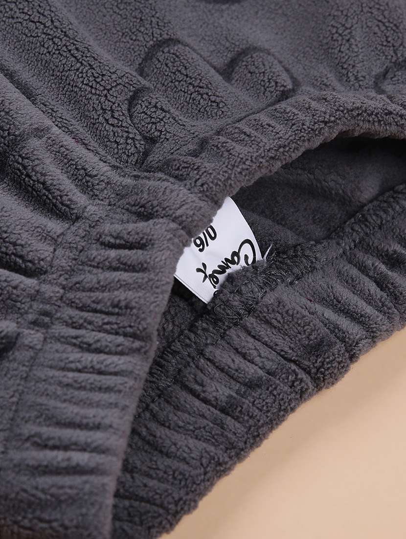 boys printed mid rise winterwear trouser - 21947800 -  Standard Image - 3