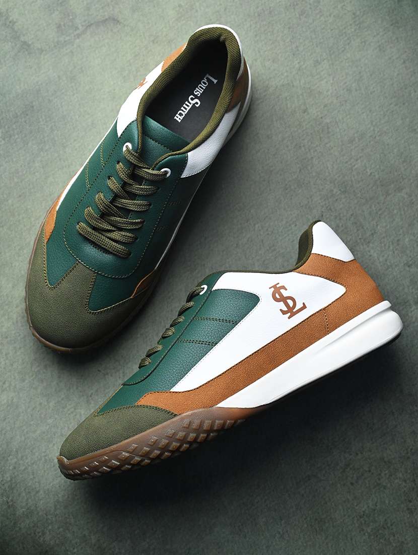 men color block lace up sneaker - 21947979 -  Zoom Image - 0