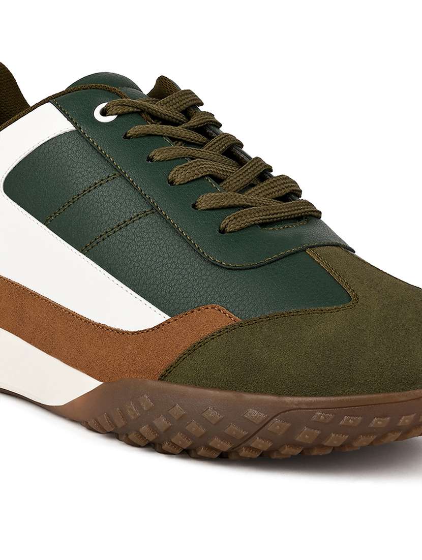 men color block lace up sneaker - 21947979 -  Standard Image - 5