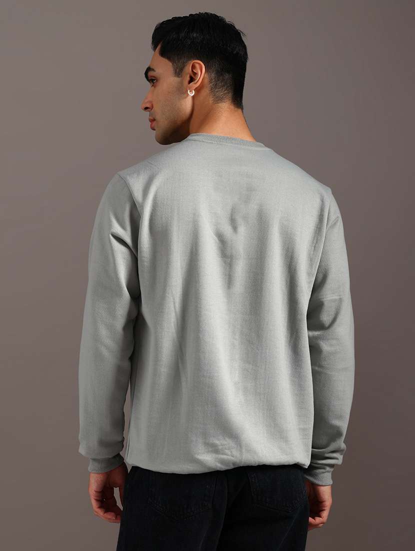 men printed long sleeve sweatshirt - 21947995 -  Standard Image - 3