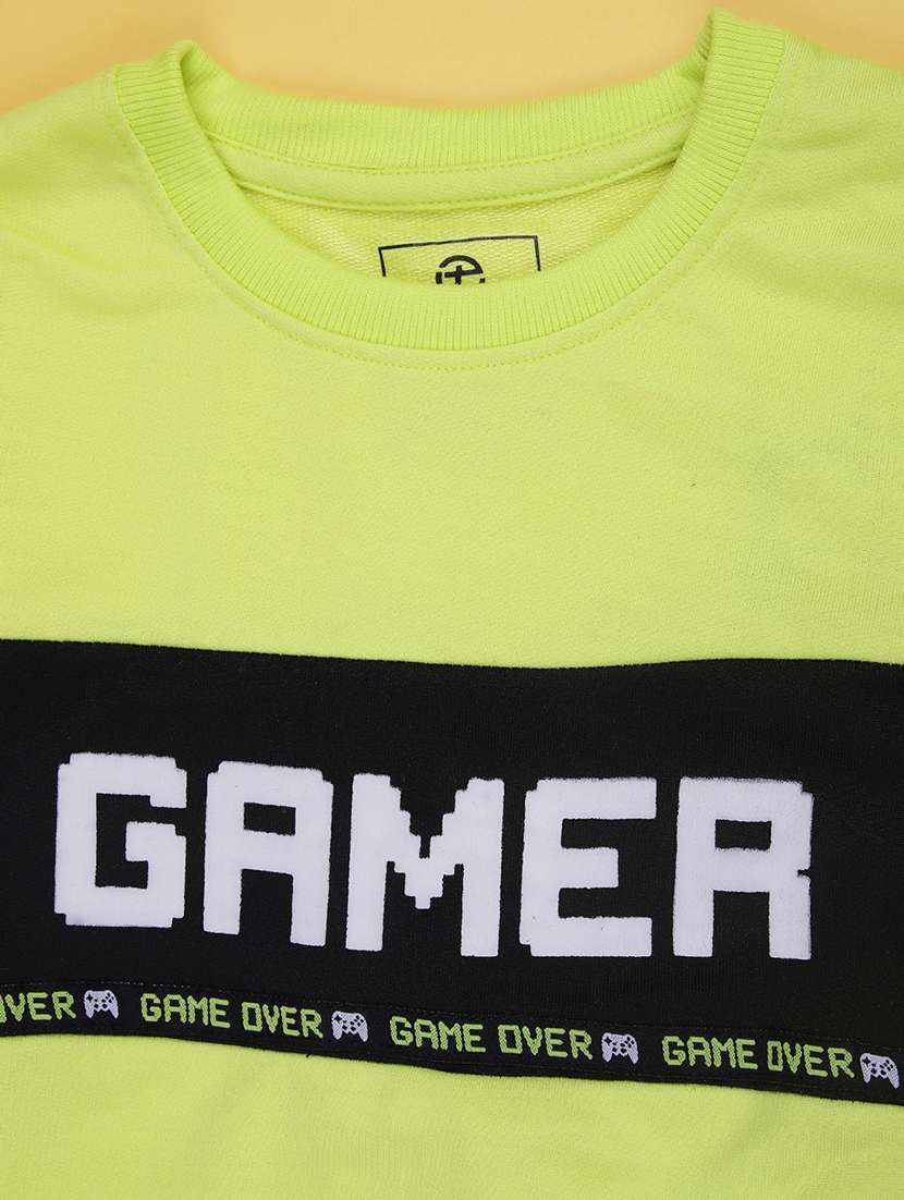 boys printed long sleeve sweatshirt - 21948017 -  Standard Image - 3