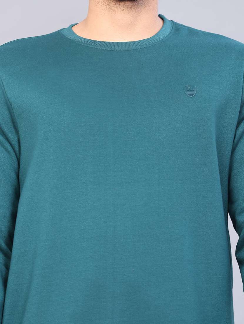 men solid long sleeve sweatshirt - 21948036 -  Standard Image - 5
