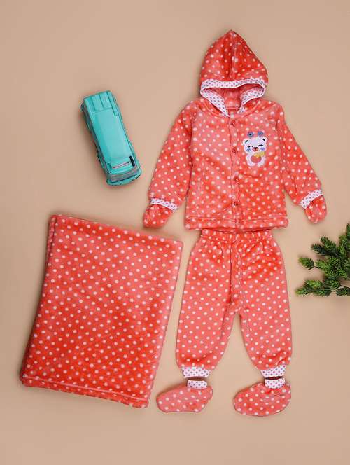 orange fleece gift set - 21948067 -  Standard Image - 0