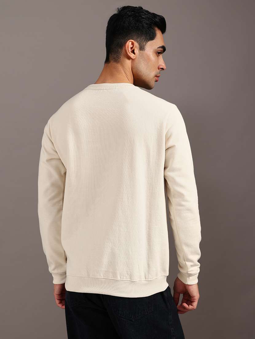men printed long sleeve sweatshirt - 21948078 -  Standard Image - 3