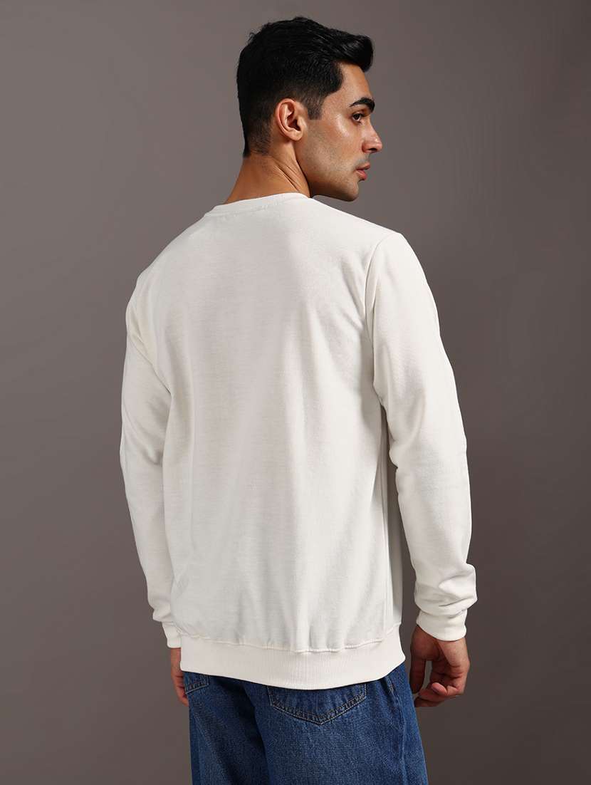 men printed long sleeve sweatshirt - 21948079 -  Standard Image - 3