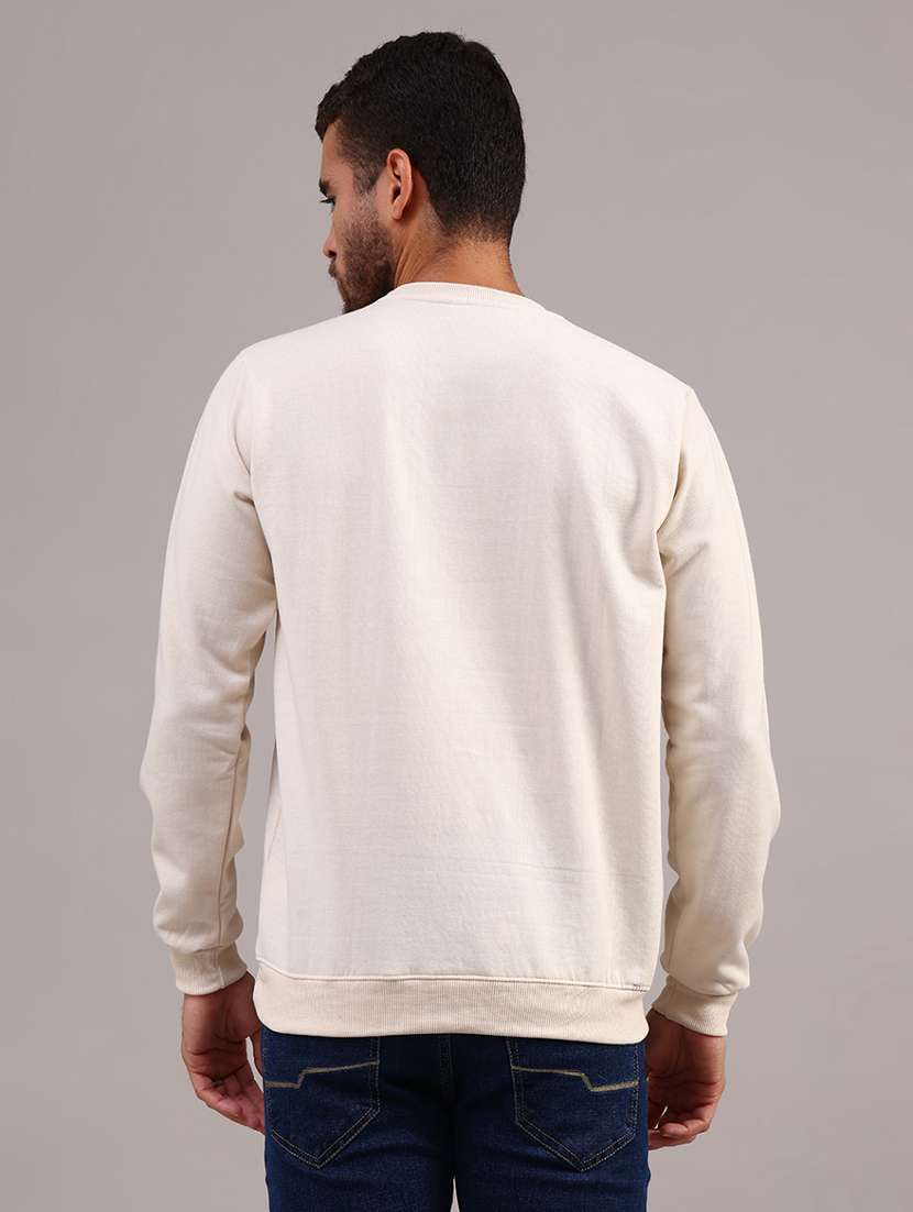 Men Printed Long Sleeve Regular Fit Sweatshirt - 21948123 -  Standard Image - 3