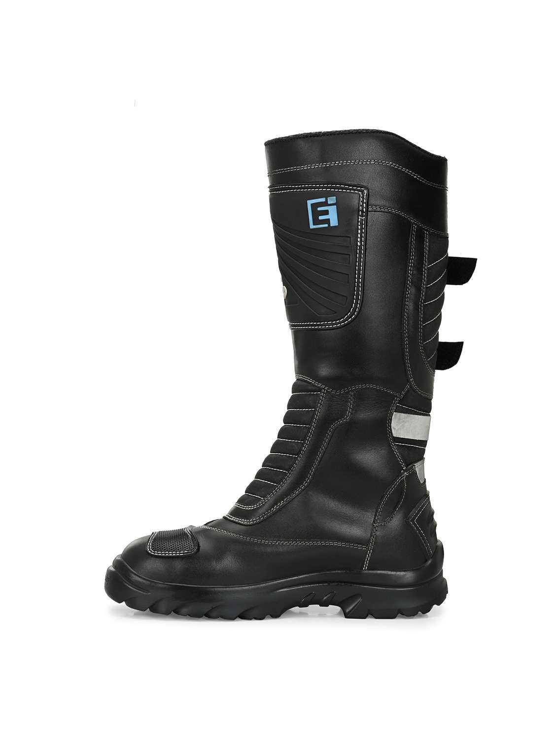 men black lace up calf boot - 21948559 -  Standard Image - 3