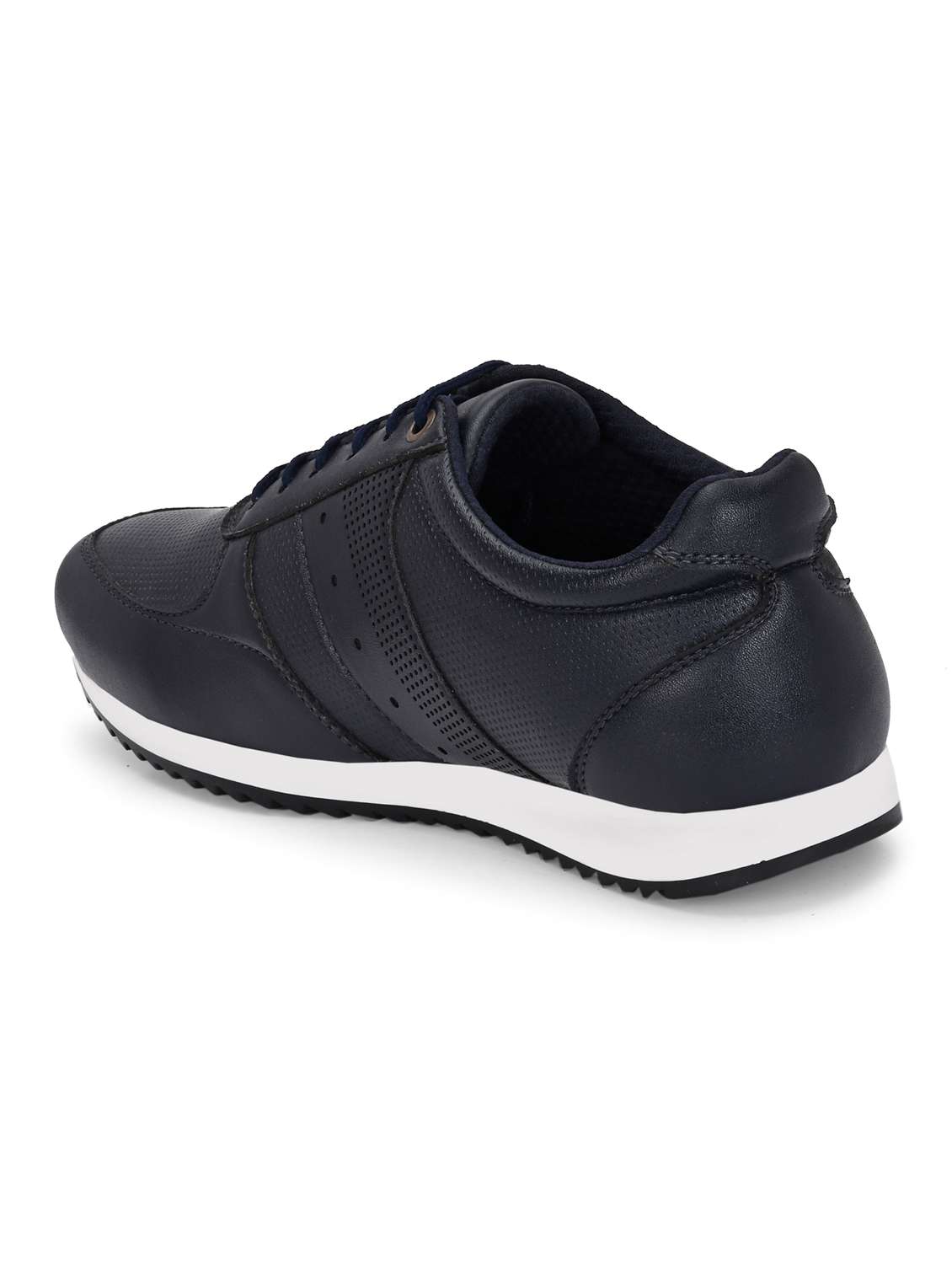 men textured lace up casual shoes - 21948566 -  Standard Image - 5