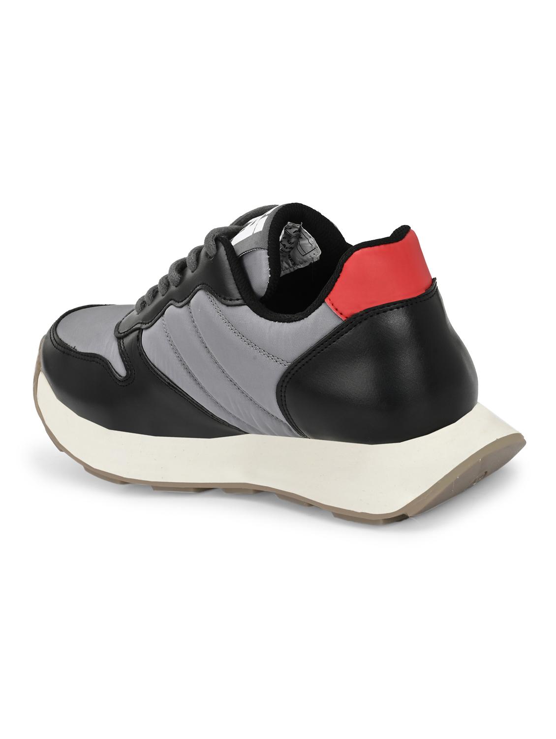 men grey lace up casual shoes - 21948576 - Standard Image - 5
