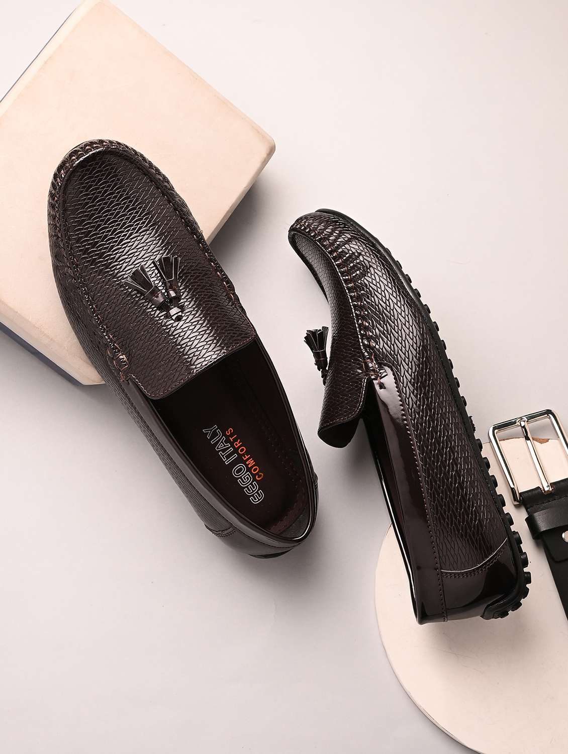 men slip on tassel detailed loafer - 21948598 - Zoom Image - 0