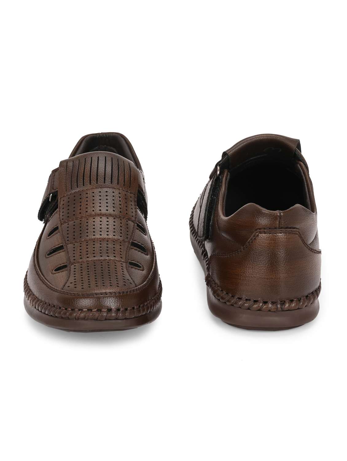 men brown fisherman sandal - 21948610 -  Standard Image - 5